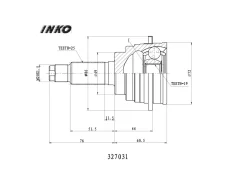 ���� ������� 25/19 | ����� ����/��� | INKO 327031 327031 ����
