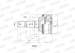 ���� ������� 36/30 | ����� | INKO 329064 329064 ����