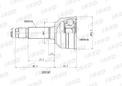���� ������� 24/26 | ����� | INKO 329187 329187 ����