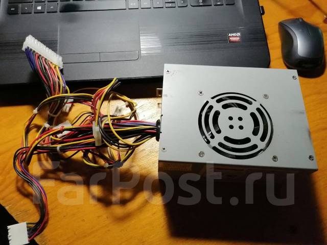 АТХ блок питания DEPO MPT-300 PMC 1035V-DP 12В 18А исправен, б/у, в ...