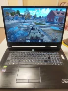 Thunderobot. 17.3", 4 200����, ��� 16 ��, ���� 950���, WiFi: 1, Bluetooth: 1, ����������� �� 2��. ����