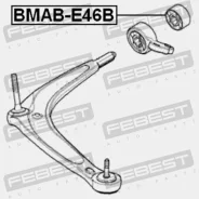 ����������� ���. �����. ������ ��� �����. Febest BMW 3 E46 31126783376 BMAB-E46B, �����/������ BMABE46B ����