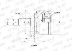 ���� ������� 26/30 | ����� ����/��� | INKO 310033 310033 ����