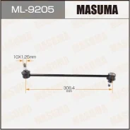 ���� Masuma front Mazda3/ BK 03- ML-9205 BP4K-34-170C ����