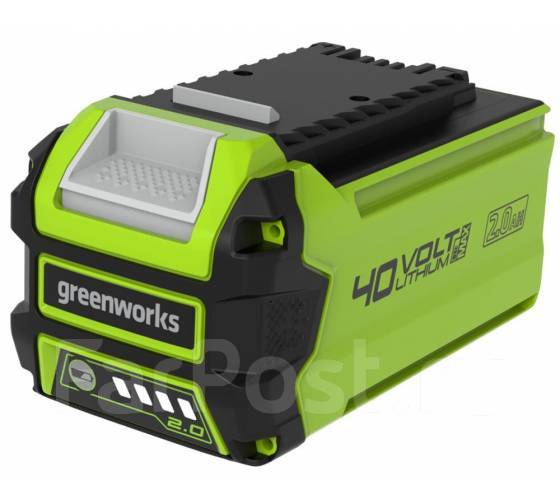 Аккумулятор greenworks g40b2