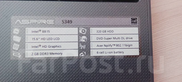 Acer Aspire 5349. WiFi: 1 ����
