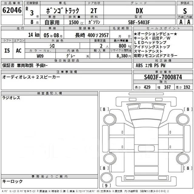 Mazda Bongo. ��������, 4wd, 1.5, ������, 1����. ��, �/�. ��� ����� �� ������������ ����