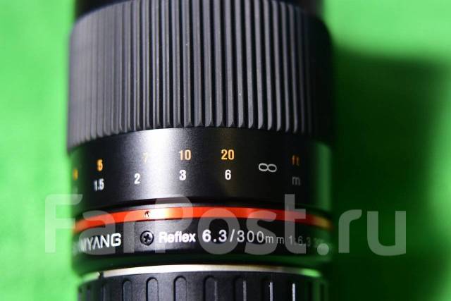Samyang Reflex 300mm f6.3 ED UMC CS -Супер-телевик для Canon M ...