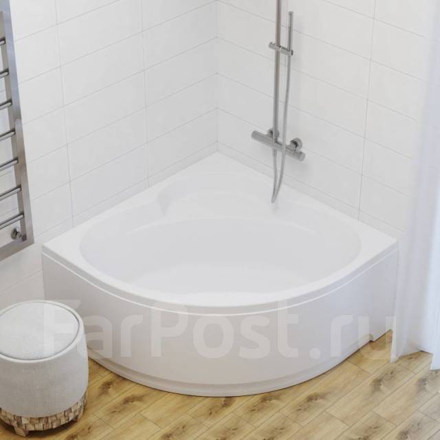 Акриловая ванна 1ACReal Мартин 120 1200х1200х390мм - Сантехника и ...