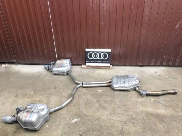 выхлопная система audi a4 b8