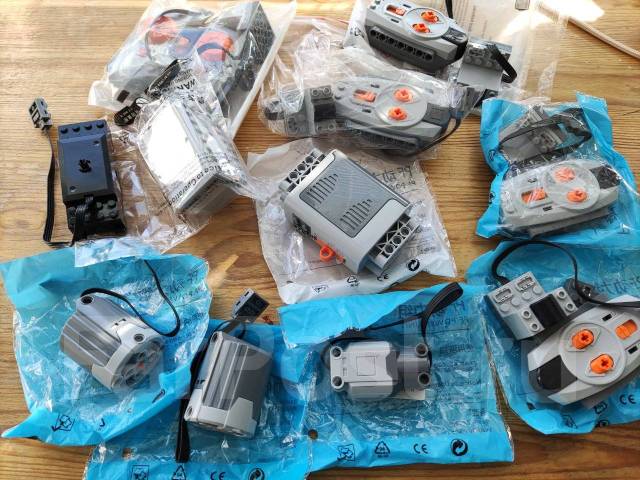 LEGO® Technic Power Functions Моторы, батареи, пульты Робототехника ...