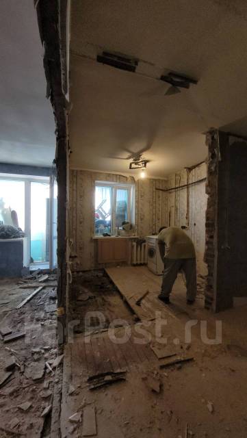 Перепланировка. Демонтаж стен, полов, плитки, проёмы, санузлы, вывоз ...