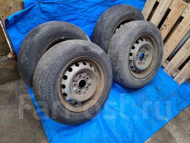Колёса комплект R14 5x114.3, летняя резина на докатку, 14", 1 шт, 185 ...