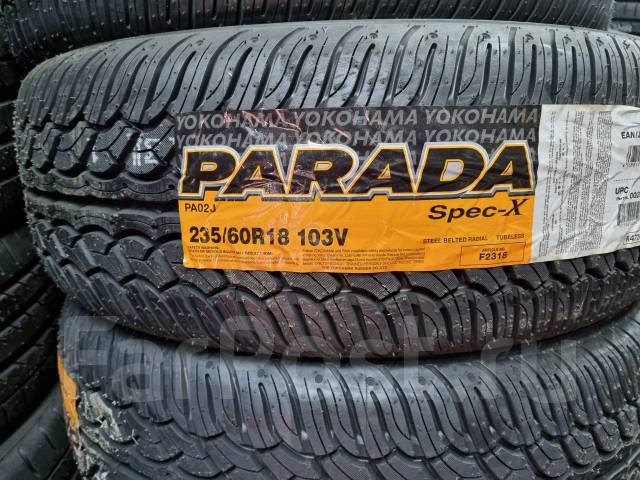 Yokohama 235/55/18 100v parada spec-x pa02j. Yokohama parada spec-x pa02j 235/55r19 101v. R17 225/65 yokohama parada spec-x pa02 102h. Yokohama parada spec-x pa02j tl. Yokohama parada spec x 235 60 r18.