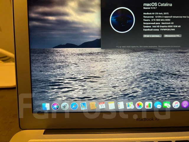 Apple MacBook Air 13 2017 Mid MQD32. 13.3", 1,8����, ��� 8 ��, ���� 128���, WiFi: 1, Bluetooth: 1, ����������� �� 8��. ����