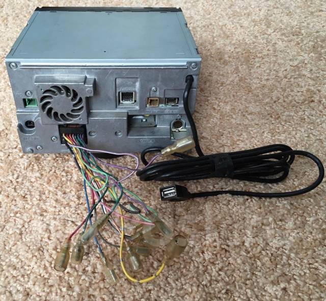 Pioneer Carrozzeria MRZ05 USB CD SD MP3 WMA AAC, 2 DIN — 178x100 мм, б