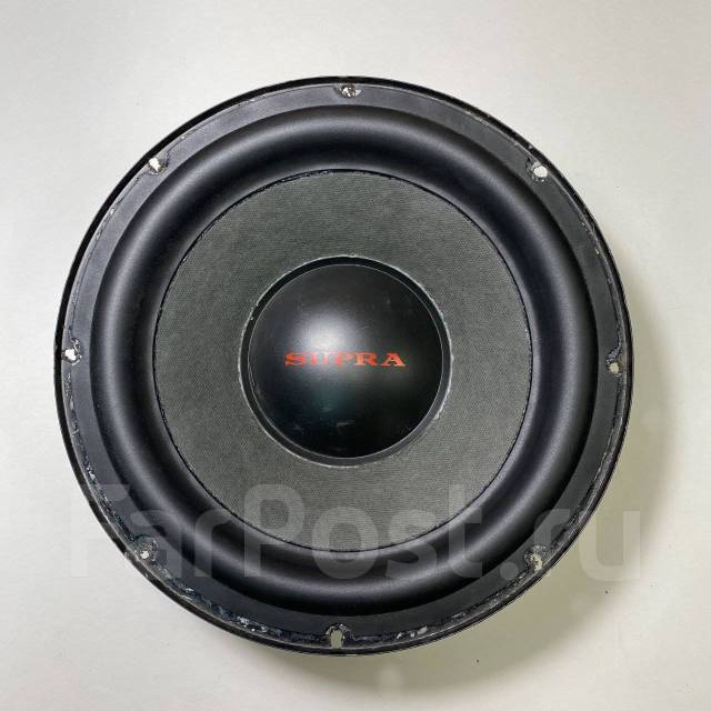 Динамик сабвуферный Supra 10", компонентные, 25,4 x 25,4 см (10 x 10 ...