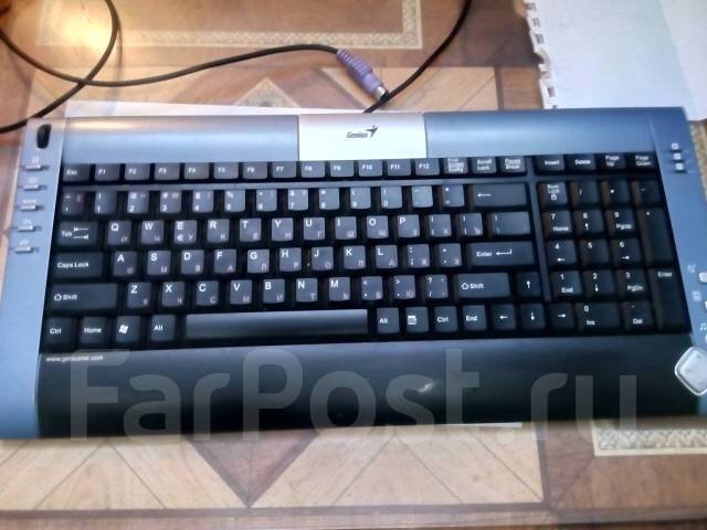 Клавиатура Genius KKB-2040S, б/у, в наличии. Цена: 400₽ во Владивостоке