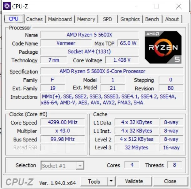 AMD Ryzen 5 5600X ����