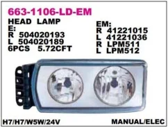 ���� ����� iveco stralis eurocargo trakker Depo 663-1106L-LD-EM Iveco: 504020193 41221036 6631106LLDEM ����