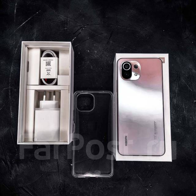 Xiaomi MI 11 Lite 8ГБ+128ГБ Розовый Ростест. NFC "WeLove" ! Уценка ...