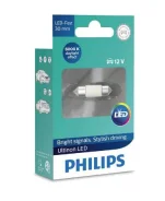 ����� ������������� festoon 12v (sv8,5) ultinon led 6000k Philips 11860ULWX1 11860ULWX1 ����