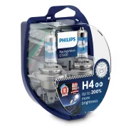 ����� ������������� h4 12v- 60/55w (p43t) racing vision gt200 (2 �����) Philips 12342RGTS2 12342RGTS2 ����