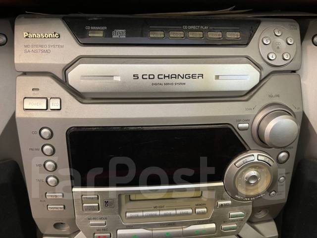 Музыкальный центр Panasonic MD Stereo System SA-NS75MD, б/у, в