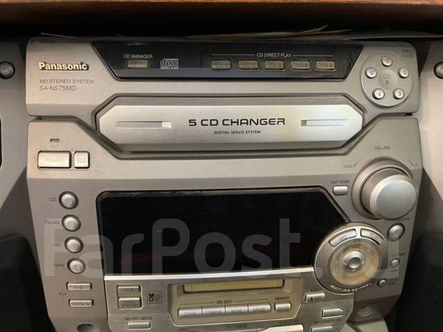 Музыкальный центр Panasonic MD Stereo System SA-NS75MD, б/у, в