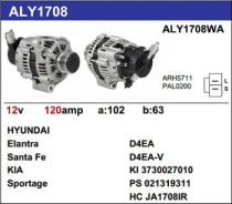 ��������� Hyundai D4EA, Sportage, MH Motorherz ALY1708WA ����