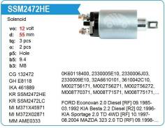 ����������� ���� �������� Mitsubishi 4D56, Delica STAR Wagon/VAN, L200, L300, Pajero, KR Krauf SSM2472RD ����