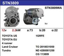 ������� Toyota 1GR,4Runner, FJ Cruiser, Hilux SURF, LAND Cruiser, Tacoma, Tundra, ������ Denso, KR Motorherz STN3809WA ����