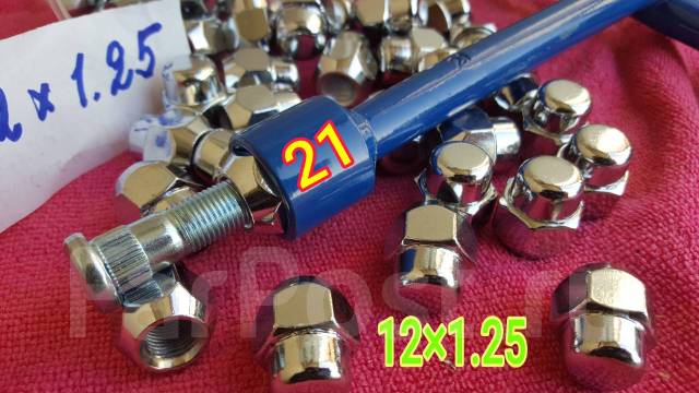 Гайки На Колеса конусные 12x1.25 Suzuki Subaru Nissan Infinity на 21 ...