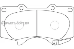 ������� ��������� �������� A362 Skymet 04465-35290 (PN1482) ���� ����, �������� 4��, �����/������ �������� A362 ����