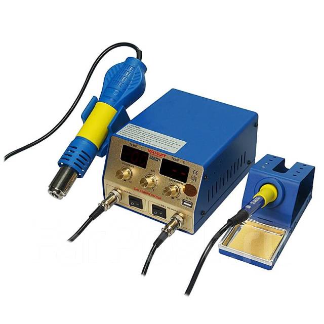 Паяльная станция Yaxun YX-886D+, новый, в наличии. Цена: 8 500₽ во ...