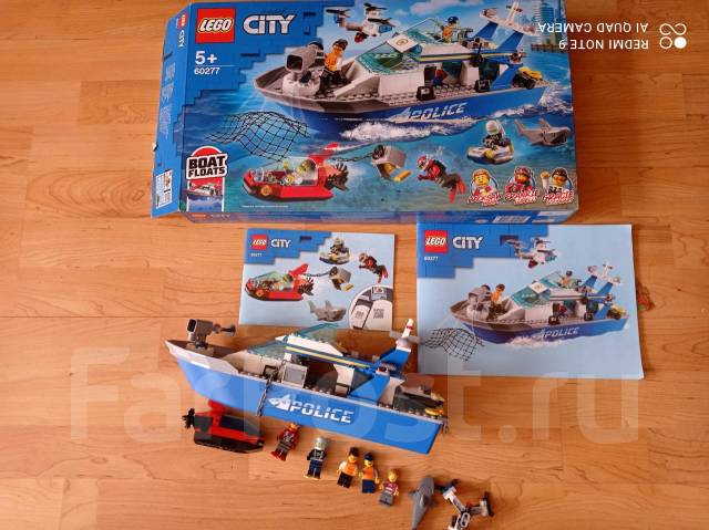 Lego city. Полицейский катер - Игрушки во Владивостоке