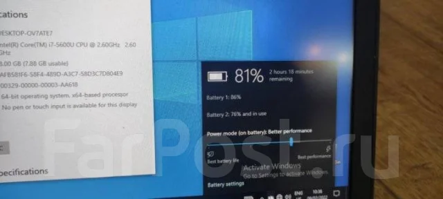 Lenovo ThinkPad X250. 12.5", ��� 8 ��, ���� 512���, WiFi: 1, Bluetooth: 1, ����������� �� 4��. ����