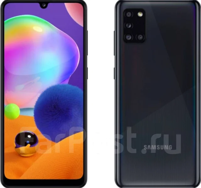 Samsung Galaxy A31. �/�, 128 ��, ������, 3G, 4G LTE, 5G, Dual-SIM, NFC ����