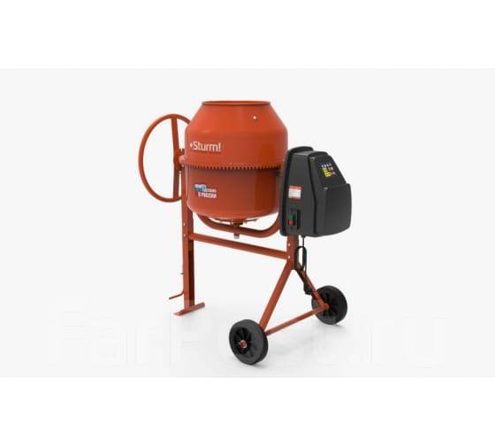 Бетономешалка Sturm CM20130RF (130л, 650Вт, 30 об/мин 66кг, оранж ...