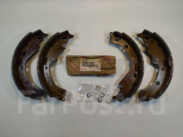 Колодки ручного тормоза Toyota NOAX / Toyota VOXY / Toyota ISIS ZNM10 ...