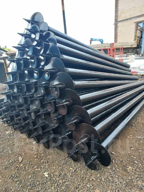 Винтовые сваи из Буровой Трубы! Монтаж Установка под ключ, в наличии ...