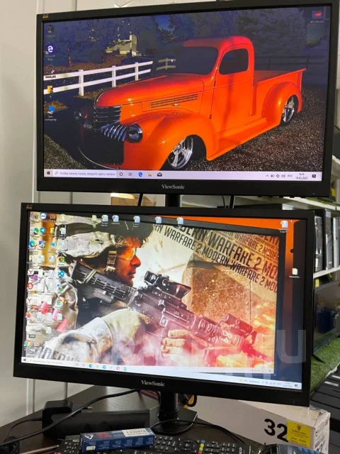 ViewSonic. 22", ���������� �� (LCD, LED, QLED) ����
