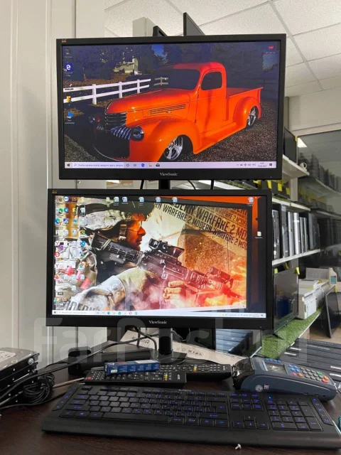ViewSonic. 22", ���������� �� (LCD, LED, QLED) ����