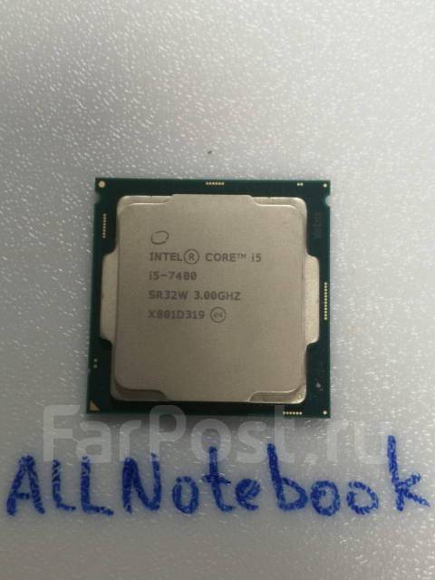 Процессор Intel® Core™ i5-7400,6 МБ кэш, частота до 3,5 GHz + кулер, б ...