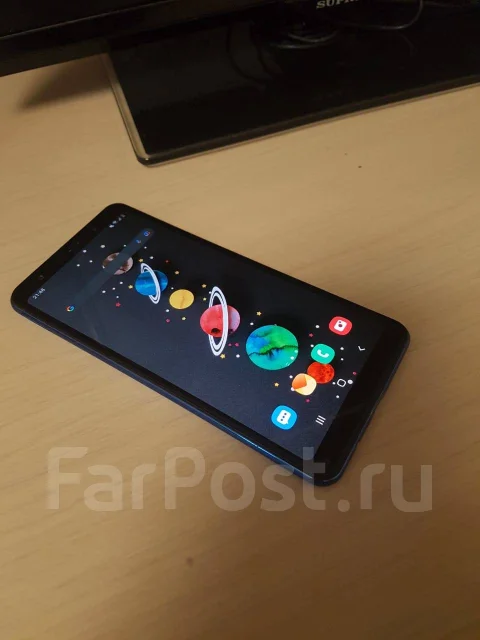 Samsung Galaxy A7 2018. �/�, �����, 3G, 4G LTE, Dual-SIM, NFC ����