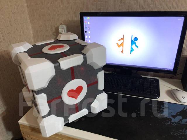 Продам ПК в стиле "Куб-компаньон" "Portal Cube" - Персональные ...