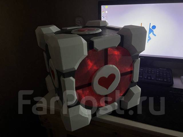 Продам ПК в стиле "Куб-компаньон" "Portal Cube" - Персональные ...