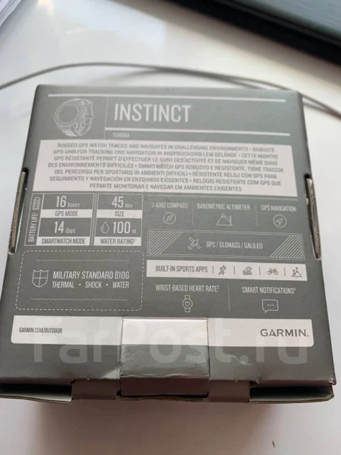 Garmin Instinct. GPS, IP68 ����