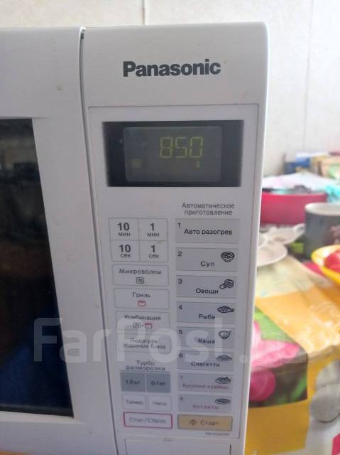 Микроволновка под ремонт или на запчасти, панасоник, б/у, в наличии ...