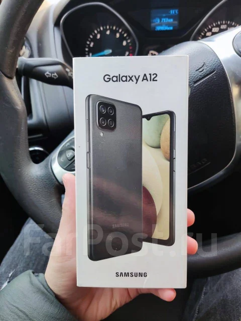 Samsung Galaxy A12. �/�, ������, 4G LTE, Dual-SIM, NFC ����